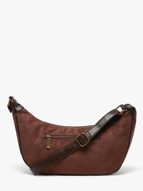 Cross Body Tas Velvet Soft Miniprix Bruin velvet soft 27592 ander zicht 2